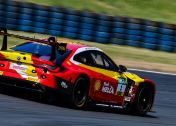 Sheldon van der Linde beeindruckte mit einer Tagesbestzeit von 1:21,960 Minuten ©ADAC