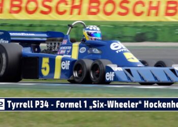 MOTOR TV22: Der Tyrrell P34 von Jody Scheckter – Formel 1 „Six-Wheeler“ beim Jim Clark Revival 2023