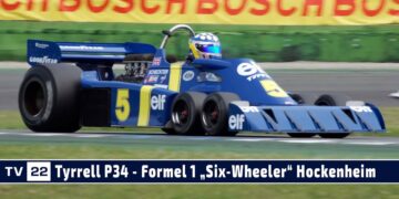 MOTOR TV22: Der Tyrrell P34 von Jody Scheckter – Formel 1 „Six-Wheeler“ beim Jim Clark Revival 2023