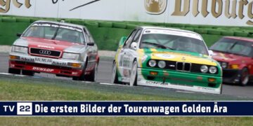 MOTOR TV22: Die ersten Bilder der Tourenwagen Golden Ära beim Jim Clark Revival Hockenheimring 2023