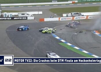 MOTOR TV22: Die Crashes beim DTM Finale Hockenheim 2022 – Arjun Maini out
