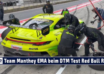 MOTOR TV22: Olaf Manthey mit dem Grello von Manthey EMA beim DTM Test am Red Bull Ring 2023