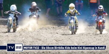 MOTOR TV22: Die 50ccm Dirt Bike Kids  beim KTM Kini Alpencup in Kundl 2021