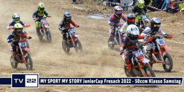 MOTOR TV22: Motocross Kids 50ccm Tag 1 MY SPORT MY STORY Liqui Moly Euro JuniorCup in Fresach 2022
