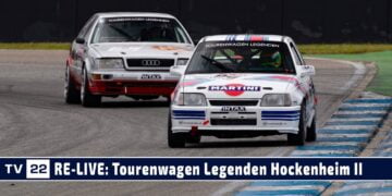 MOTOR TV22: RE-LIVE Tourenwagen Legenden Hockenheim Rennen 2 2023 | ADAC Race Weekend