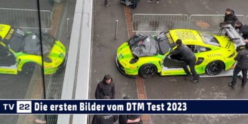 MOTOR TV22: Die ersten Bilder vom DTM Test am Red Bull Ring 2023
