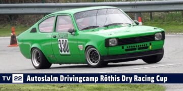 MOTOR TV22: Walter Terler mit seinem Opel Kadett C beim Automobil Slalom des RRCV in Röthis 2023