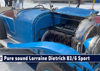 MOTOR TV22: Pure sound Lorraine Dietrich B3/6 Sport Le Mans Winner 1923 – The Ice St. Moritz 2023