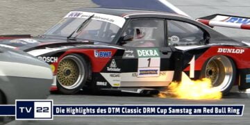 MOTOR TV22: Die Highlights des DTM Classic DRM Cup vom Samstag am Red Bull Ring 2022