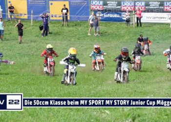 MOTOR TV22: Die 50ccm Klasse beim MY SPORT MY STORY Liqui Moly Euro JuniorCup in Möggers 2022