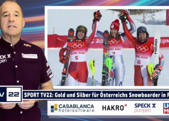 SPORT TV22: Gold für Petra Vlhova bei Olympischem Slalom in Peking Silber für Katharina Liensberger