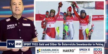 SPORT TV22: Gold für Petra Vlhova bei Olympischem Slalom in Peking Silber für Katharina Liensberger