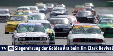 MOTOR TV22: Die Siegerehrung der Tourenwagen Golden Ära beim Jim Clark Revivial am Hockenheimring