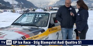MOTOR TV22: Stig Blomqvist – der Rallyefahrer und sein Audi Quattro S1 beim GP Ice Race