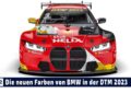 MOTOR TV22: Mit diesen Farben gehen die BMW Teams in der DTM 2023 an den Start