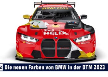 MOTOR TV22: Mit diesen Farben gehen die BMW Teams in der DTM 2023 an den Start