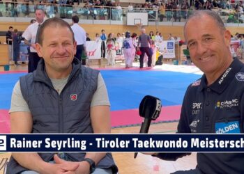 SPORT TV22: Rainer Seyrling bei den Tiroler Taekwondo Meisterschaften 2023 in Telfs