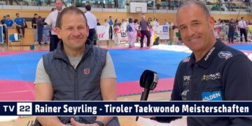 SPORT TV22: Rainer Seyrling bei den Tiroler Taekwondo Meisterschaften 2023 in Telfs