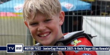 MOTOR TV22: Elias Kowald – 4-fach Sieger in der 85ccm Klasse beim Motocross in Fresach