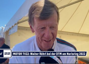 MOTOR TV22: Walter Röhrl bei der DTM am Norisring 2022