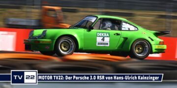 MOTOR TV22: Der Porsche 3.0 RSR und der Porsche 914/6 der Kainzingers beim DTM Classic DRM Cup 2022