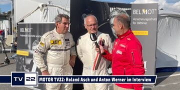 MOTOR TV22: Roland Asch und Anton Werner im Interview bei den Tourenwagen Legenden am Hockenheimring