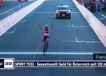 SPORT TV22: Sensation für Österreich! Olympisches Gold für Anna Kiesenhofer im Rad-Straßenrennen