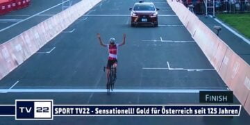 SPORT TV22: Sensation für Österreich! Olympisches Gold für Anna Kiesenhofer im Rad-Straßenrennen