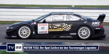 MOTOR TV22: Der Opel Calibra von Peter Nickel bei den Tourenwagen Legenden Hockenheimring