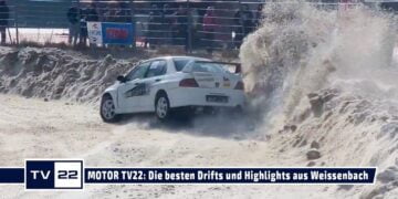 MOTOR TV22: Die besten Drifts und Highlights vom Eis-Rallyecross in Weissenbach 2022 – Teil 7