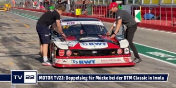 MOTOR TV22: Doppelsieg für Mücke Motorsport Classic beim DTM Classic DRM Cup in Imola 2022
