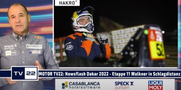 MOTOR TV22 Newsflash Dakar 2022 – Etappe 11 Matthias Walkner kann sich beim Finale noch Sieg holen