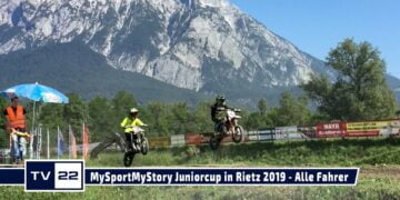 Alle Fahrer des MySportMyStory Motocross Junior Cup in Rietz 2019