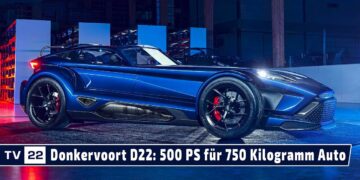 MOTOR TV22: Donkervoort F22 – 500 PS für 750 Kilogramm Auto