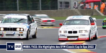 MOTOR TV22: Die Highlights mit Onboard Dreher Thomas Wandel vom DTM Classic Cup in Spa 2022