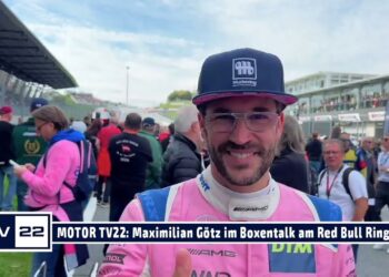 MOTOR TV22: Interview mit DTM Pilot Maximilian Götz bei der Startaufstellung am Red Bull Ring 2022