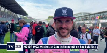 MOTOR TV22: Interview mit DTM Pilot Maximilian Götz bei der Startaufstellung am Red Bull Ring 2022