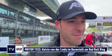 MOTOR TV22: Kelvin van der Linde im Boxentalk bei der DTM am Red Bull Ring 2022