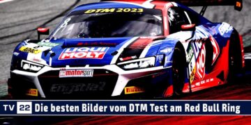 MOTOR TV22: Die besten Bilder vom offiziellen DTM Test am Red Bull Ring 2023