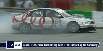 MOTOR TV22: Best of Dreher, Rauch und Funkenflug der DTM Classic am Norisring 2022