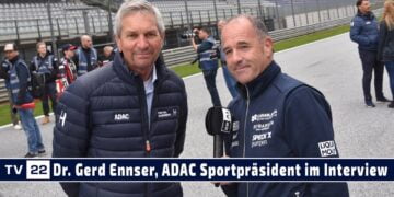 Dr. Gerd Ennser – ADAC Sportpräsident im Interview bei DTM Test und Media Days 2023 am Red Bull Ring