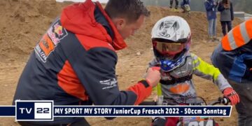 MOTOR TV22: Motocross 50ccm Tag 2 MY SPORT MY STORY Liqui Moly Euro JuniorCup in Fresach 2022