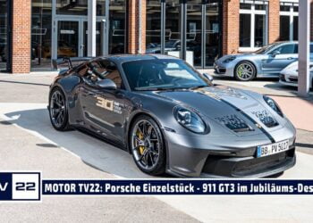 MOTOR TV22: Porsche Einzelstück – 911 GT3 im Jubiläums-Design des Porsche Supercup