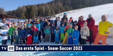 SPORT TV22: Snow-Soccer 2023 – Das erste Spiel