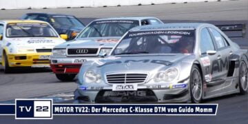 MOTOR TV22: Mercedes C-Klasse DTM von Jean Alesi aus 2004 holt Pole bei den Tourewenwagen Legenden