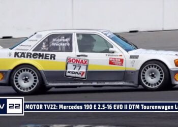 1684241756 maxresdefault MOTOR TV22: Mercedes 190 E 2.5-16 EVO II DTM von Patrick Huisman Tourenwagen Legenden Hockenheimring