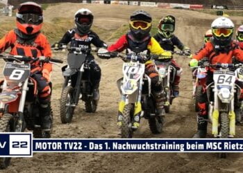 MOTOR TV22: Auftakt zum Nachwuchstraining im Motocross beim MSC Rietz im Jahr 2021