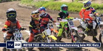 MOTOR TV22: Motocross Nachwuchstraining beim MSC Rietz