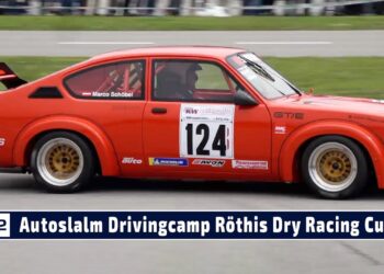 MOTOR TV22: Marco Schöbel mit seinem Opel Kadett C Coupe beim Automobil Slalom des RRCV in Röthis