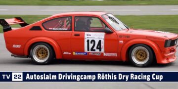 MOTOR TV22: Marco Schöbel mit seinem Opel Kadett C Coupe beim Automobil Slalom des RRCV in Röthis